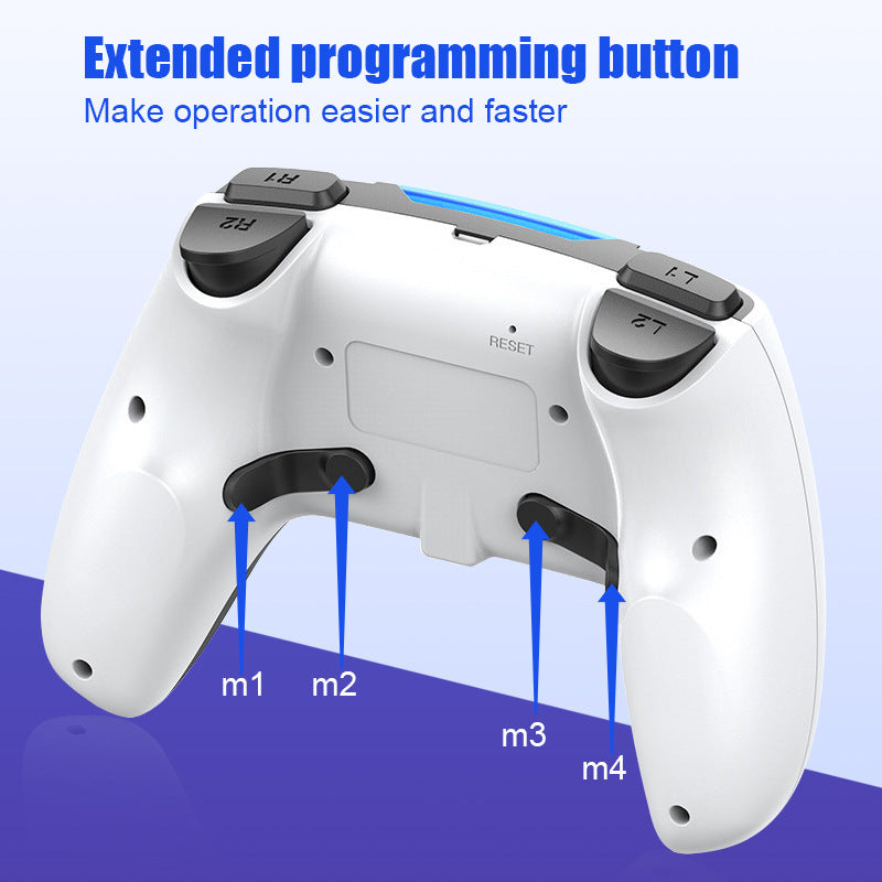 HKM-308051 Elite Bluetooth Mobile Game Controller for PS4, PC & Android | Vibration Function, USB Interface, Available in White & Black