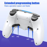 HKM-308051 Elite Bluetooth Mobile Game Controller for PS4, PC & Android | Vibration Function, USB Interface, Available in White & Black