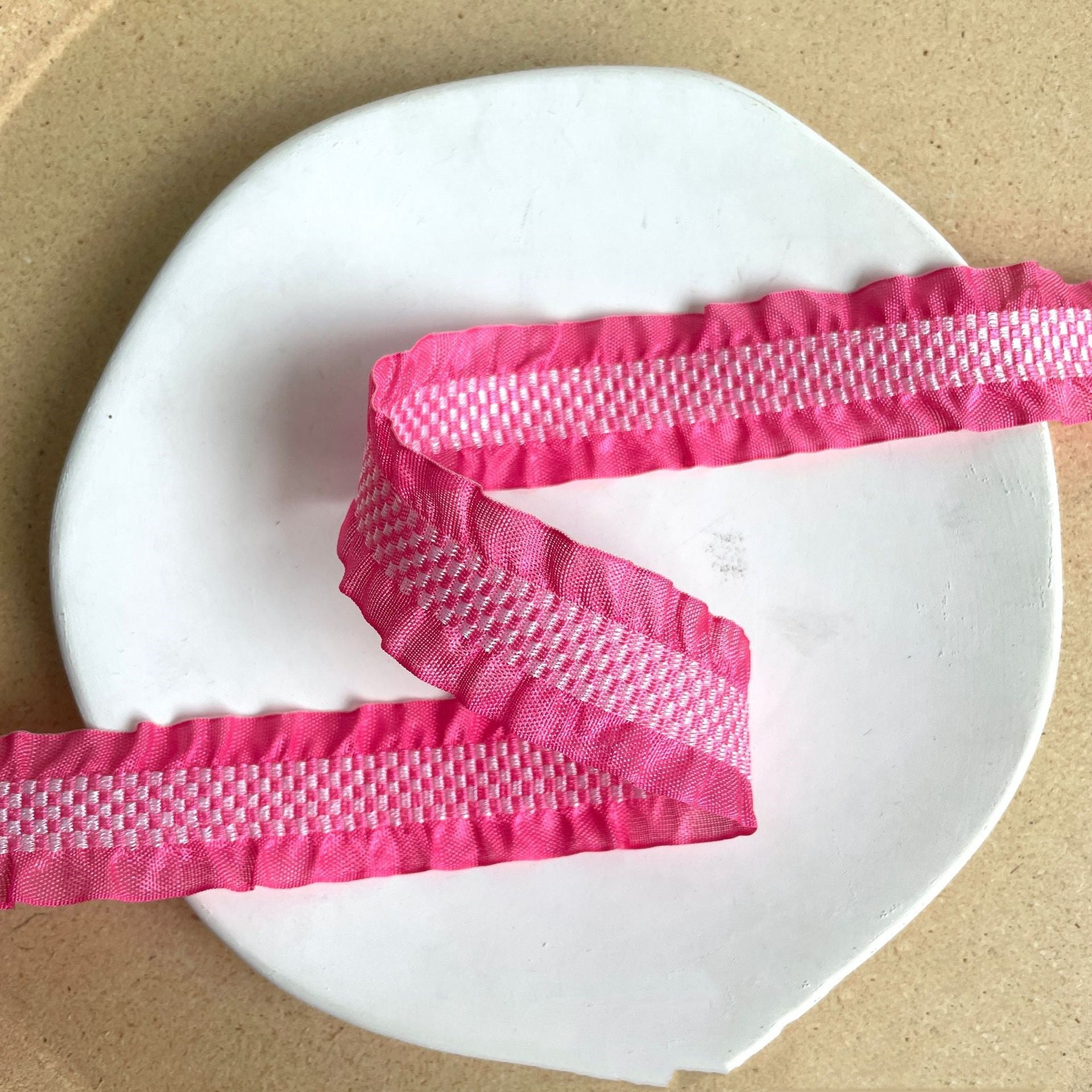 HKM-308051 Silk Colored Ribbons for Hair Bows and DIY Crafts - 40mm Wide, 100 Yards