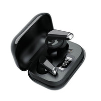 HKM-308115 Bluetooth Headset with Digital Display, 2400mAh Charging Case, Waterproof, Touch Control, 9D Bass Sound