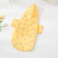 HKM-3082813 Fashionable Pet Raincoat in Cute Print Options for All Sizes