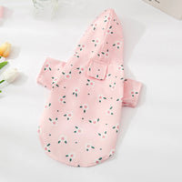 HKM-3082813 Fashionable Pet Raincoat in Cute Print Options for All Sizes