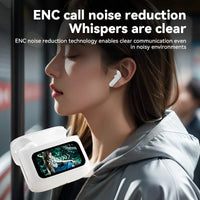 HKM-308371 Wireless Noise-Canceling Earbuds with Touch Control and HiFi Sound for Gaming and Music