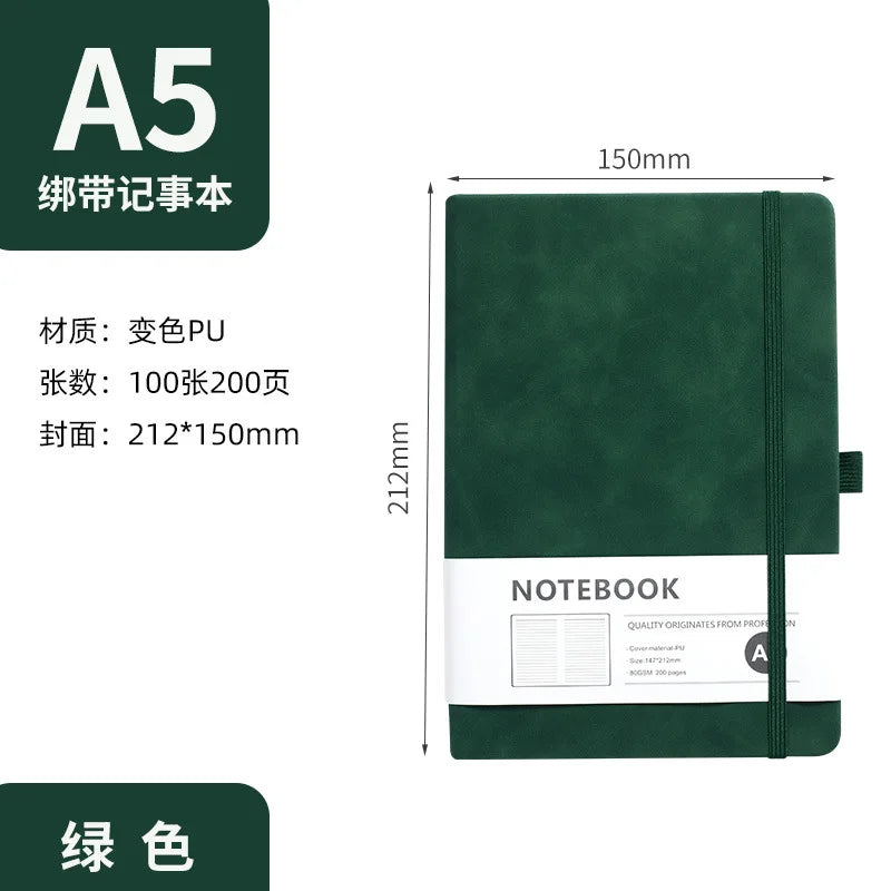 HKM-308499 Customizable PU Cover Hardcover Notebook Diary for Office and School Use