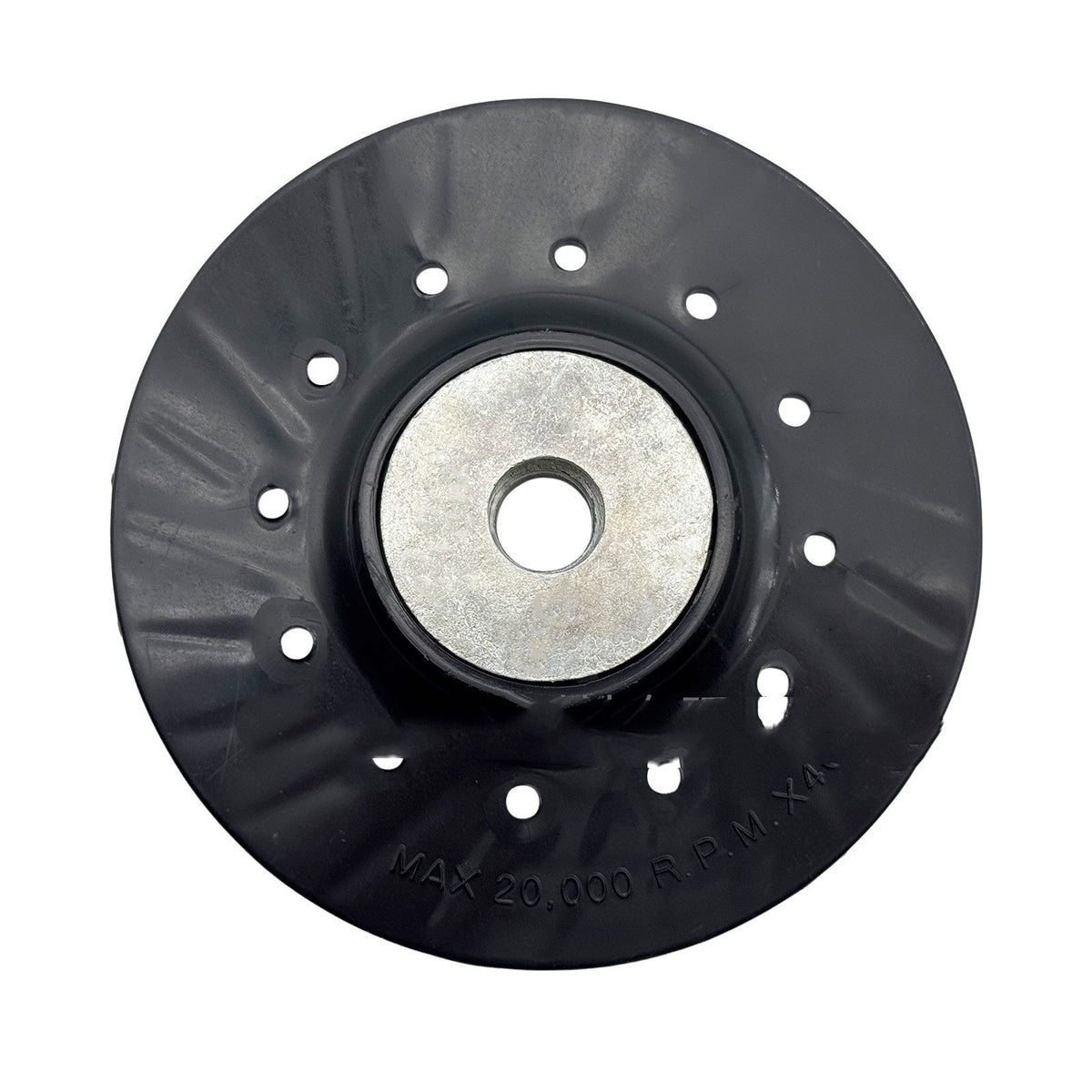 HKM-308563 Steel Paper Tray for Woodworking - Metal Grinding and Polishing Disk, 2mm Thickness, 20000 RPM