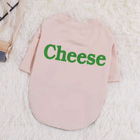 HKM-3086269 Casual Cotton Sweatshirt with Dog Letter Design for All Genders