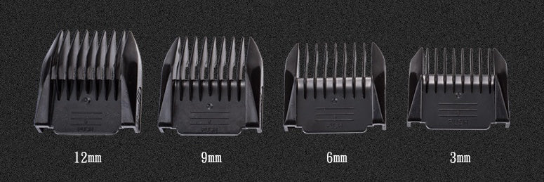 HKM-3086781 Pet Hair Trimming Machine with Charging Cable, Limit Combs, Lubricating Oil and Cleaning Brush - Platinum