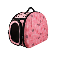 HKM-3087421 Foldable Portable Pet Shoulder Bag - Lightweight & Breathable Carrier for Small Dogs and Pets