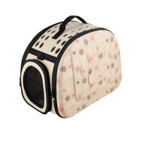 HKM-3087421 Foldable Portable Pet Shoulder Bag - Lightweight & Breathable Carrier for Small Dogs and Pets
