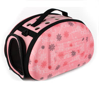HKM-3087421 Foldable Portable Pet Shoulder Bag - Lightweight & Breathable Carrier for Small Dogs and Pets