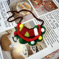 HKM-3088573 Christmas-Themed Pet Bib with Various Holiday Designs for Year-Round Use