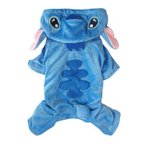 HKM-3089341 Blue Velvet Pet Dog Teddy Clothing for Small, Medium, and Large Dogs
