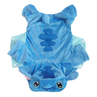 HKM-3089341 Blue Velvet Pet Dog Teddy Clothing for Small, Medium, and Large Dogs
