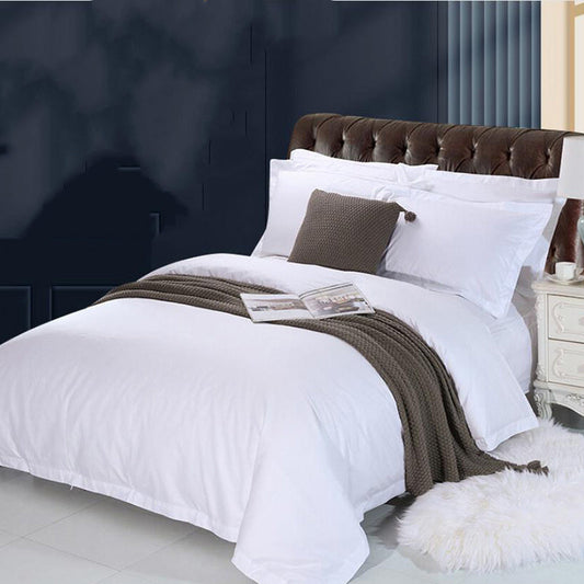 HKM-309139 Hotel Quality Four-Piece Cotton Bedding Set in Various Styles and Sizes