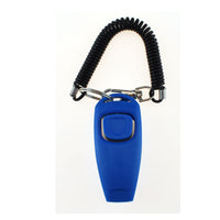 HKM-3091773 Two-in-One Pet Training Clicker and Whistle with Adjustable Wristband - Multiple Color Options Available