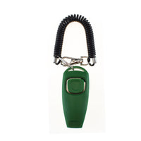 HKM-3091773 Two-in-One Pet Training Clicker and Whistle with Adjustable Wristband - Multiple Color Options Available