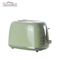 HKM-309267 Stainless Steel 2-Slice Electric Pop-Up Toaster with Grill Function
