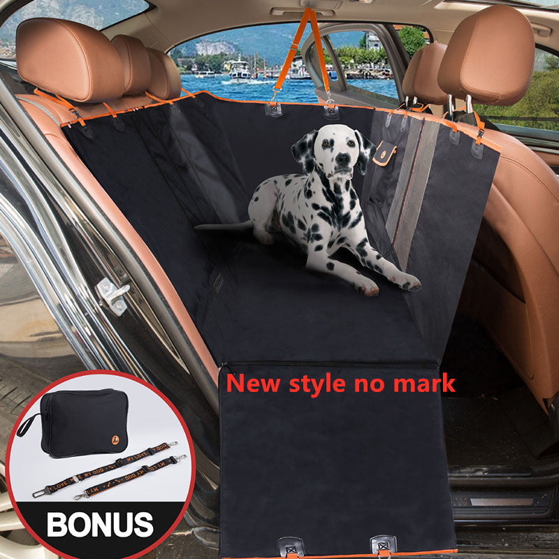 HKM-3092797 Detachable Anti-Dirty Pet Mat - Oxford Cloth, 130x148cm, Black/Green