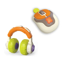 HKM-309331 Montessori Sensory Learning Music Toy for Babies with Sound and Light Features
