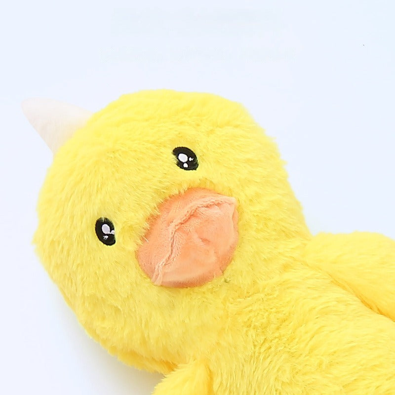 HKM-3094205 Interactive Plush Dog Toy with Rattle and Chewing Function for Golden Retrievers and Large Breeds