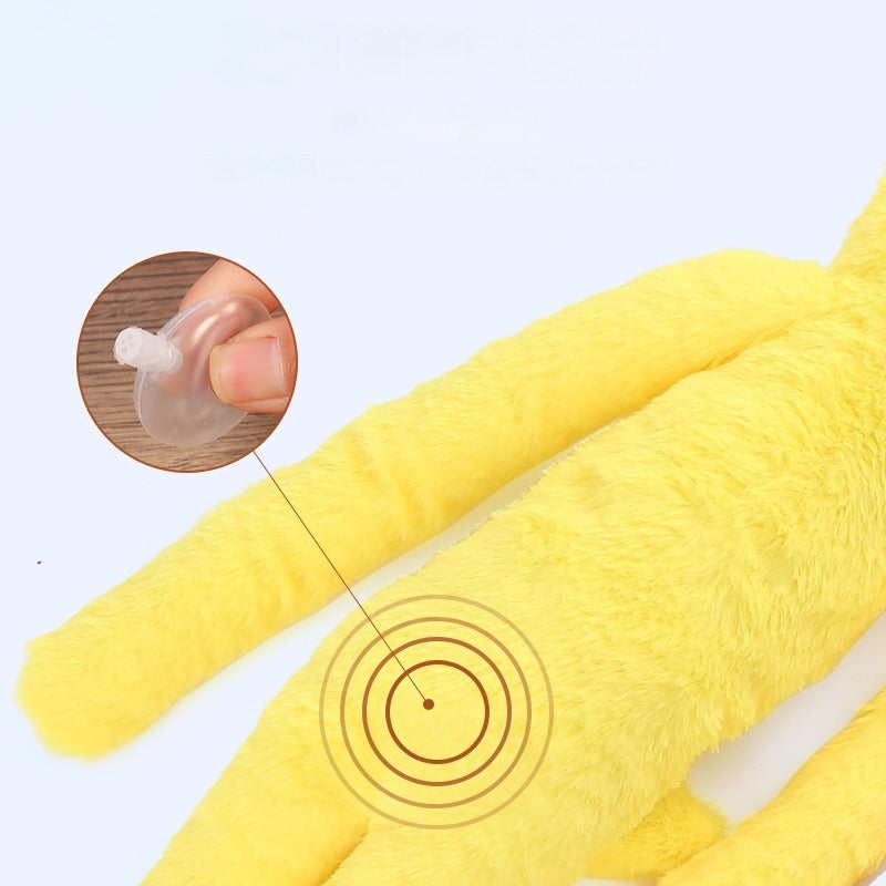 HKM-3094205 Interactive Plush Dog Toy with Rattle and Chewing Function for Golden Retrievers and Large Breeds