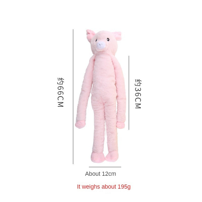 HKM-3094205 Interactive Plush Dog Toy with Rattle and Chewing Function for Golden Retrievers and Large Breeds
