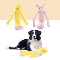 HKM-3094205 Interactive Plush Dog Toy with Rattle and Chewing Function for Golden Retrievers and Large Breeds