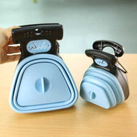 HKM-309459 Foldable Pooper Scooper for Dogs with 1 Roll of Decomposable Bags - Easy Clean Waste Pickup Tool