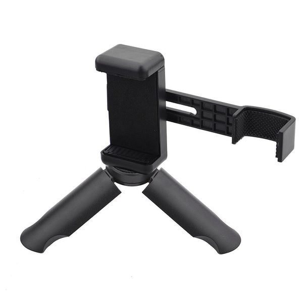 HKM-309587 Compact Tripod for iPhone - Adjustable Phone Clip and Gimbal Accessory