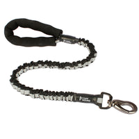 HKM-3096509 High Elastic Pet Leash for Dogs - Suitable for 10-60kg, Black/Red, Reflective Nylon Design