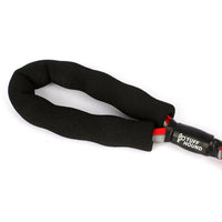 HKM-3096509 High Elastic Pet Leash for Dogs - Suitable for 10-60kg, Black/Red, Reflective Nylon Design