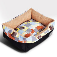 HKM-3096765 Soft and Cozy Pet Bed with Cartoon Design and Various Color Options for Small to Large Pets