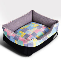 HKM-3096765 Soft and Cozy Pet Bed with Cartoon Design and Various Color Options for Small to Large Pets