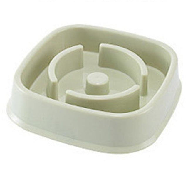 HKM-3096893 Slow Feed Bowl for Dogs and Cats - Plastic Choke Prevention Design in Various Styles and Colors