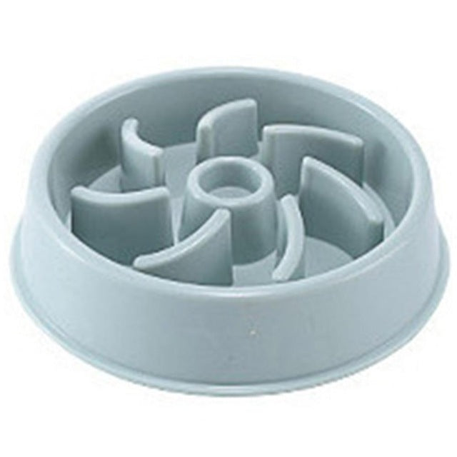 HKM-3096893 Slow Feed Bowl for Dogs and Cats - Plastic Choke Prevention Design in Various Styles and Colors