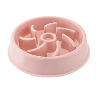 HKM-3096893 Slow Feed Bowl for Dogs and Cats - Plastic Choke Prevention Design in Various Styles and Colors