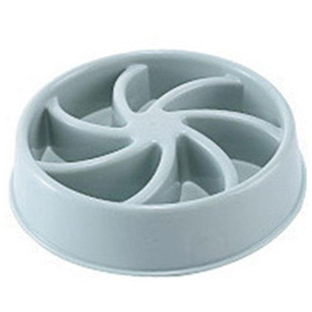 HKM-3096893 Slow Feed Bowl for Dogs and Cats - Plastic Choke Prevention Design in Various Styles and Colors