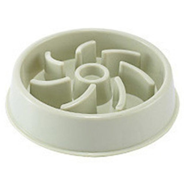 HKM-3096893 Slow Feed Bowl for Dogs and Cats - Plastic Choke Prevention Design in Various Styles and Colors