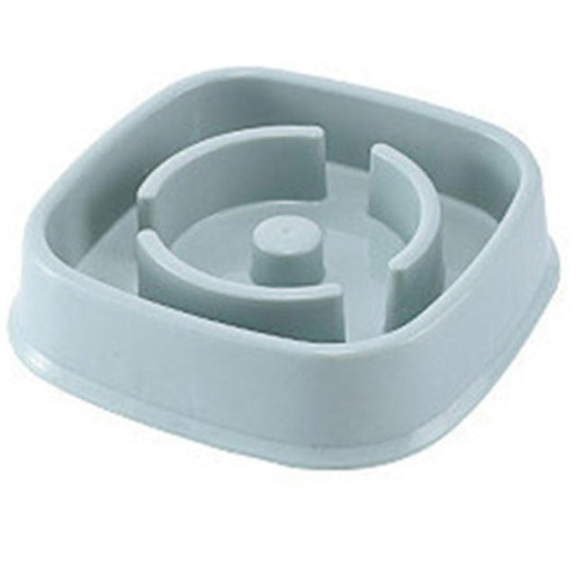 HKM-3096893 Slow Feed Bowl for Dogs and Cats - Plastic Choke Prevention Design in Various Styles and Colors