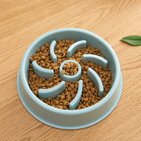 HKM-3096893 Slow Feed Bowl for Dogs and Cats - Plastic Choke Prevention Design in Various Styles and Colors