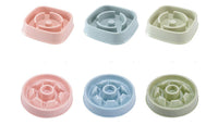 HKM-3096893 Slow Feed Bowl for Dogs and Cats - Plastic Choke Prevention Design in Various Styles and Colors