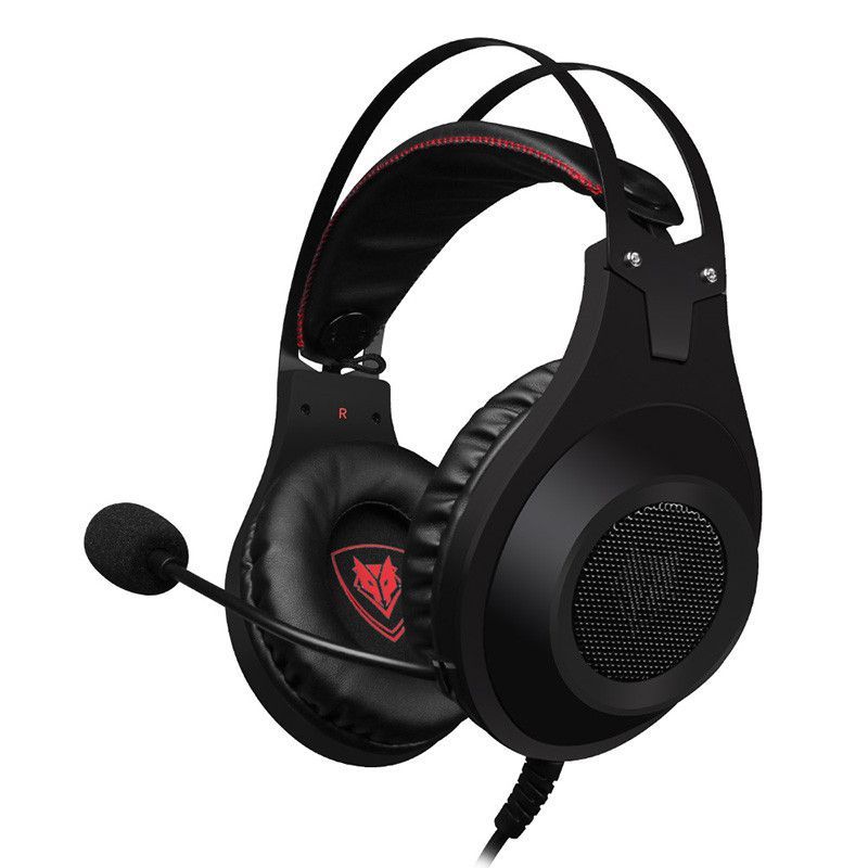 HKM-309715 NUBWO N2 Gaming Headset with 50mm Drivers and Noise-Canceling Microphone for PC, PS4, Xbox, and Mobile Devices
