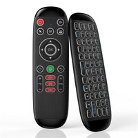 HKM-309715 Wireless Keyboard and Mouse Combo with Backlit Remote Control for TV Box