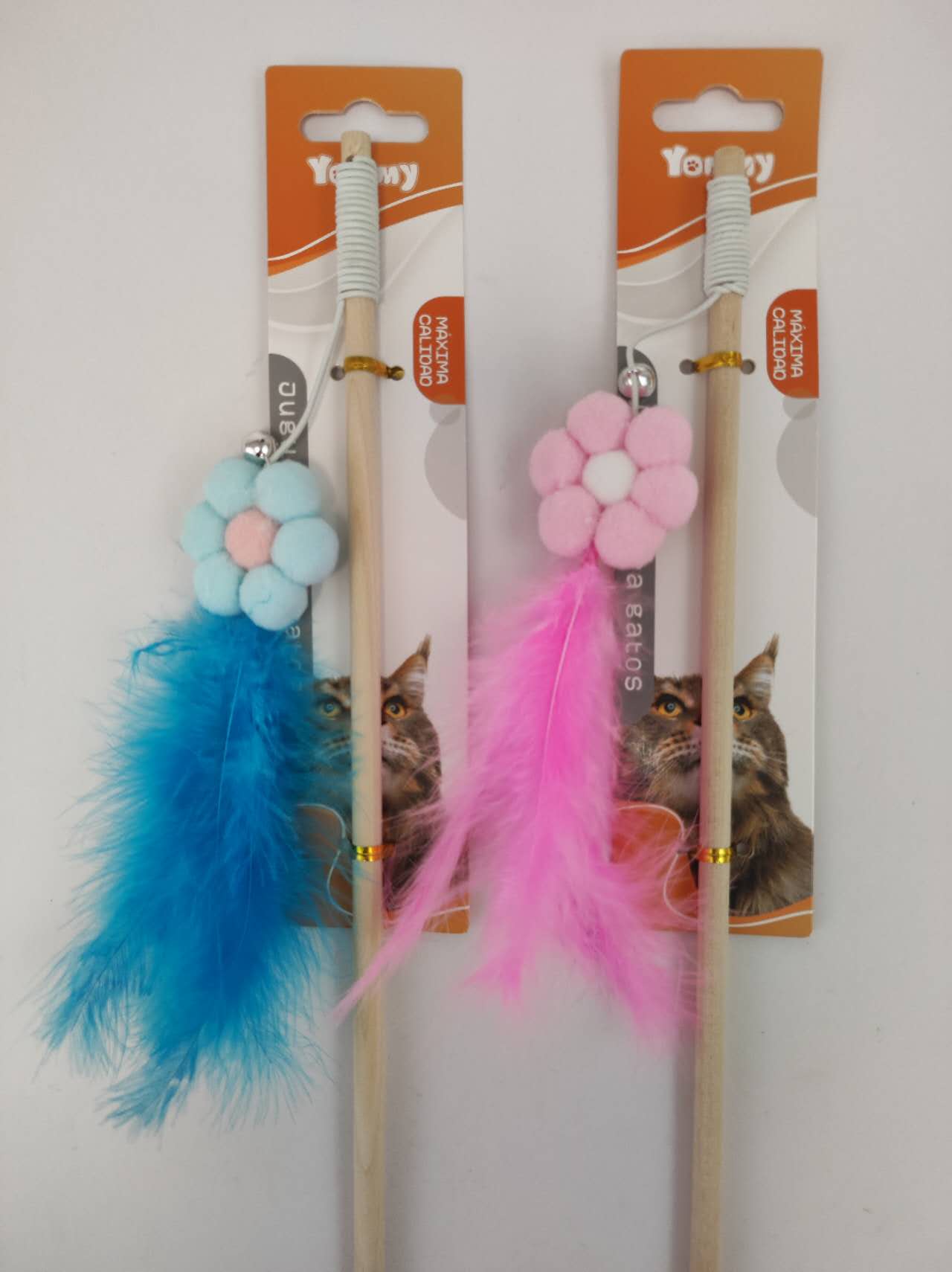 HKM-3097533 Hilarious Cat Toy: Interactive Funny Cat Stick for Playful Feline Fun