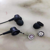 HKM-309843 Wired Piston In-Ear Headphones with 3.5mm Audio Jack - Available in Blue, Red, and Black