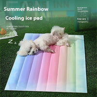 HKM-3098557 Cooling Pet Mat for Dogs - Summer Ice Pad in Various Fun Designs and Sizes