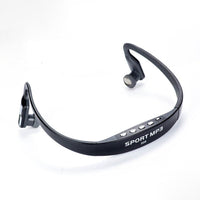 HKM-309907 Wireless Back-Mounted Sports Headset with USB Connection and Rear-Hanging Design