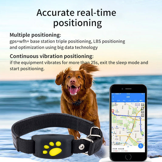 HKM-3099965 Waterproof GPS Pet Locator and Intelligent Tracker with Fence Alarm, Polymer Battery, and Multiple Color Options
