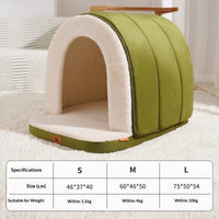 HKM-3102525 Fully Enclosed Insulated Dog House Tent for Outdoor Comfort and Warmth