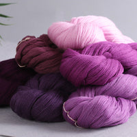 HKM-310355 Fine Velvet Wool Thread - 32S Hand-Woven, 94% Merino Wool, Anti-Pilling, Wear-Resistant, 125g